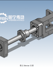 RM2505FKZ1-230LW-BF1S-MKN支撑座电机座传动座马达座螺母座套件