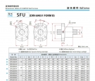 SFU滚珠丝杠样本免费下载