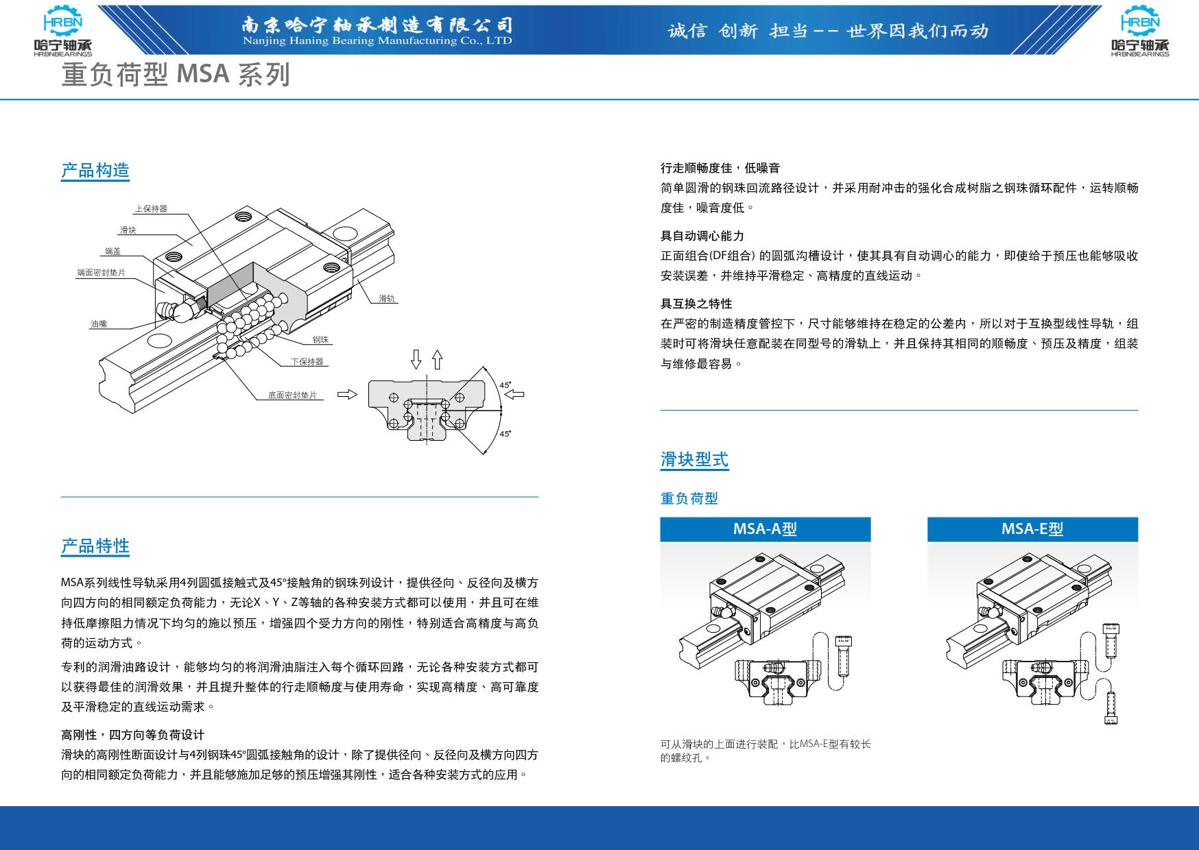 直线导轨滑块样本第21页-总138页南京哈宁轴承制造有限公司.jpg