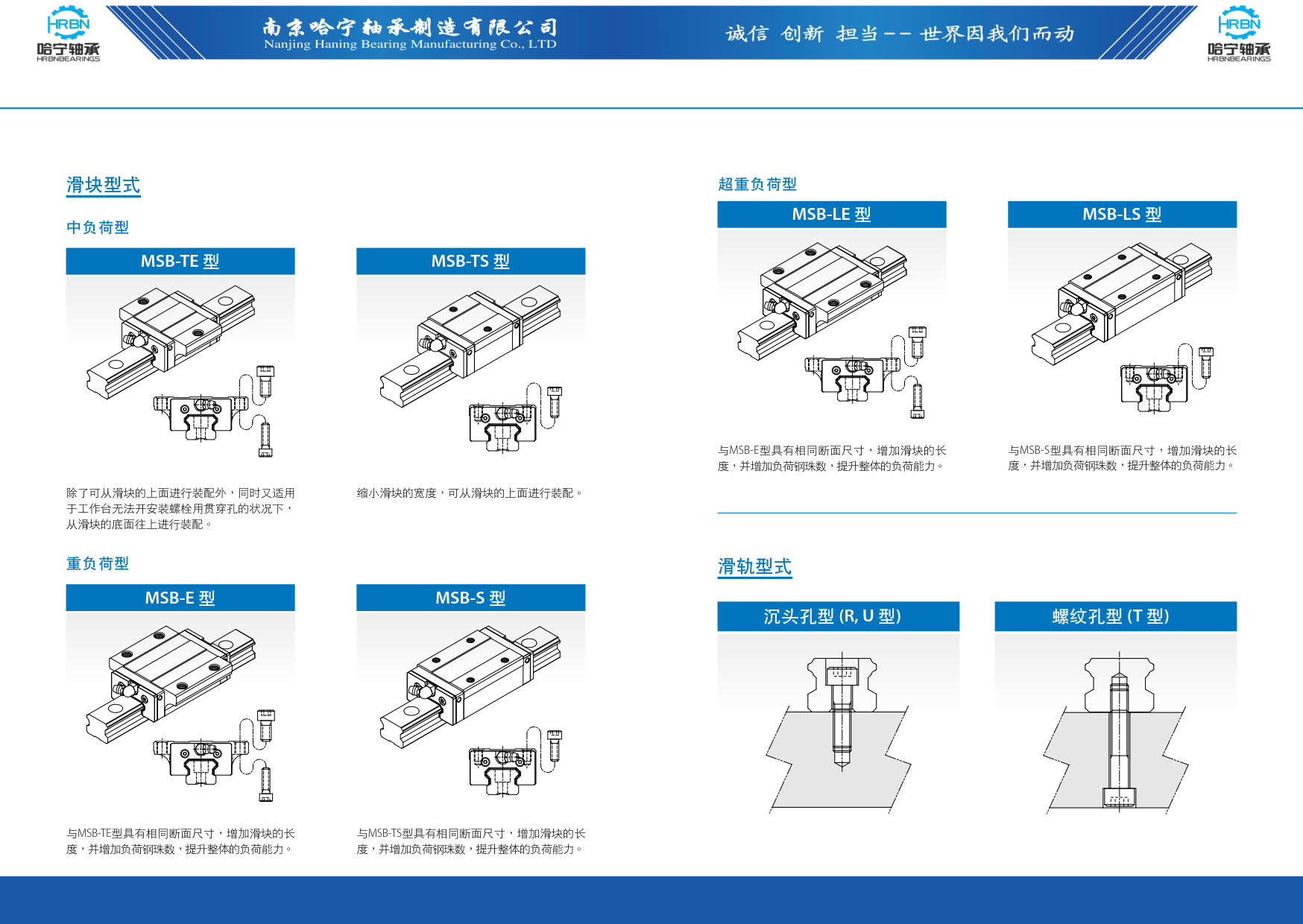 直线导轨滑块样本第33页-总138页南京哈宁轴承制造有限公司.jpg