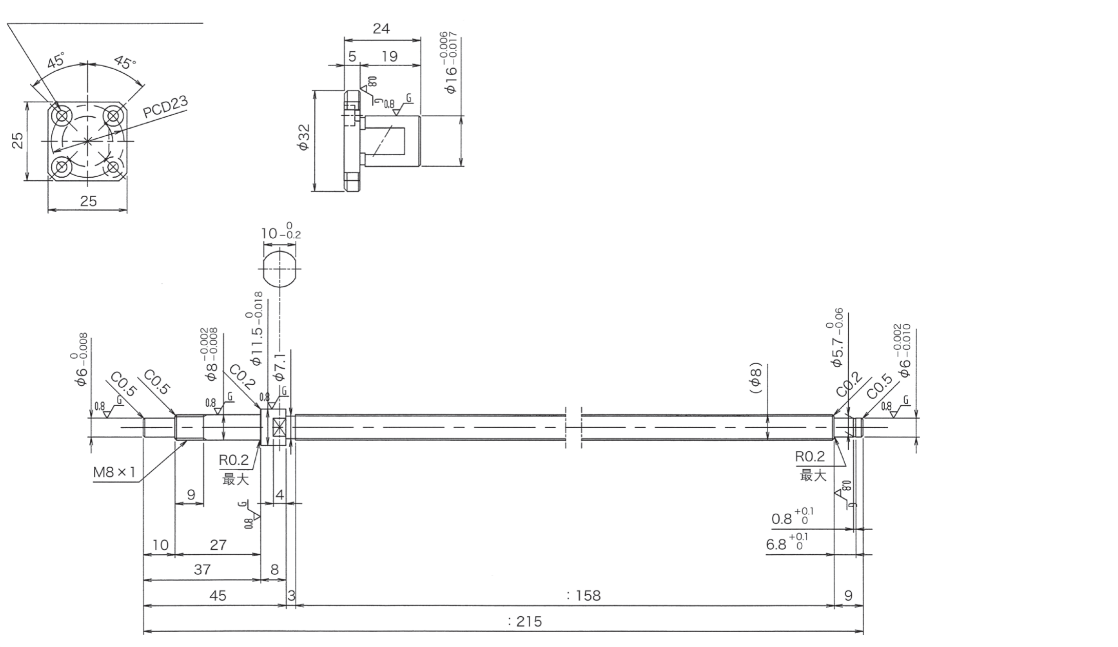 GG081FDS-AANR-215X158精密研磨滚珠丝杆.png