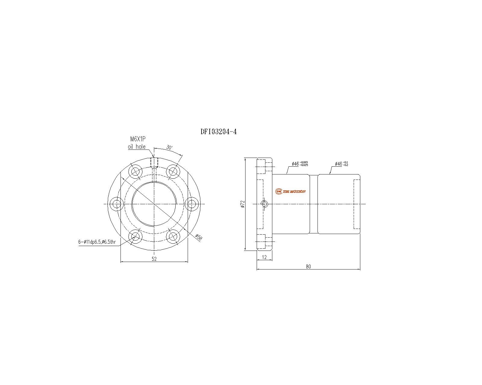 DFI03204-4滚珠丝杆螺母TBI品牌南京哈宁现货供应.jpg