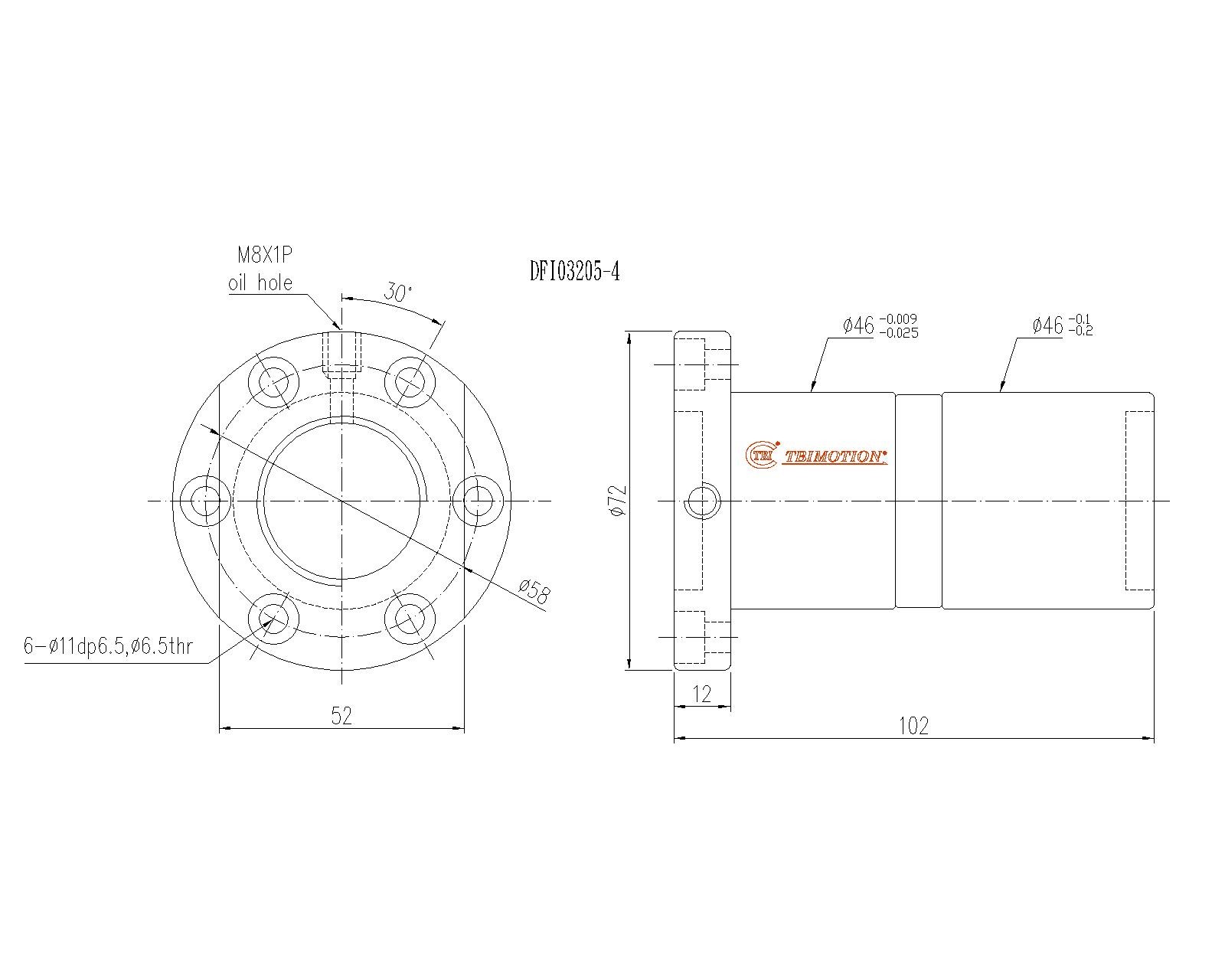 DFI03205-4滚珠丝杆螺母TBI品牌南京哈宁现货供应.jpg