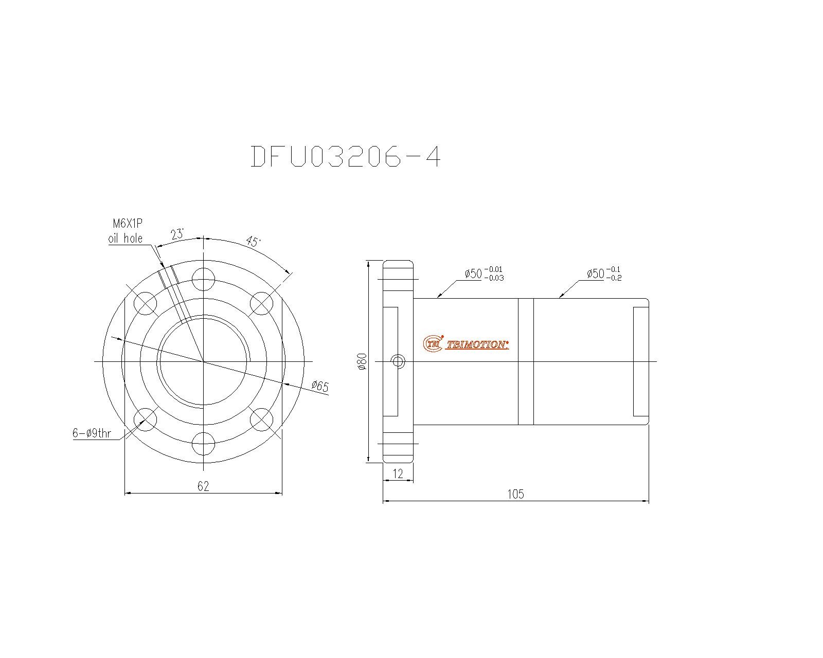 DFU03206-4滚珠丝杆螺母TBI品牌南京哈宁现货供应.jpg