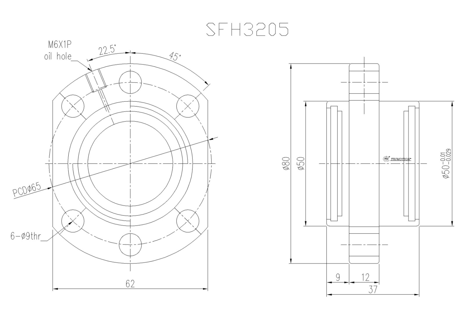 SFH03205-3.8滚珠丝杆螺母TBI品牌南京哈宁现货供应.jpg