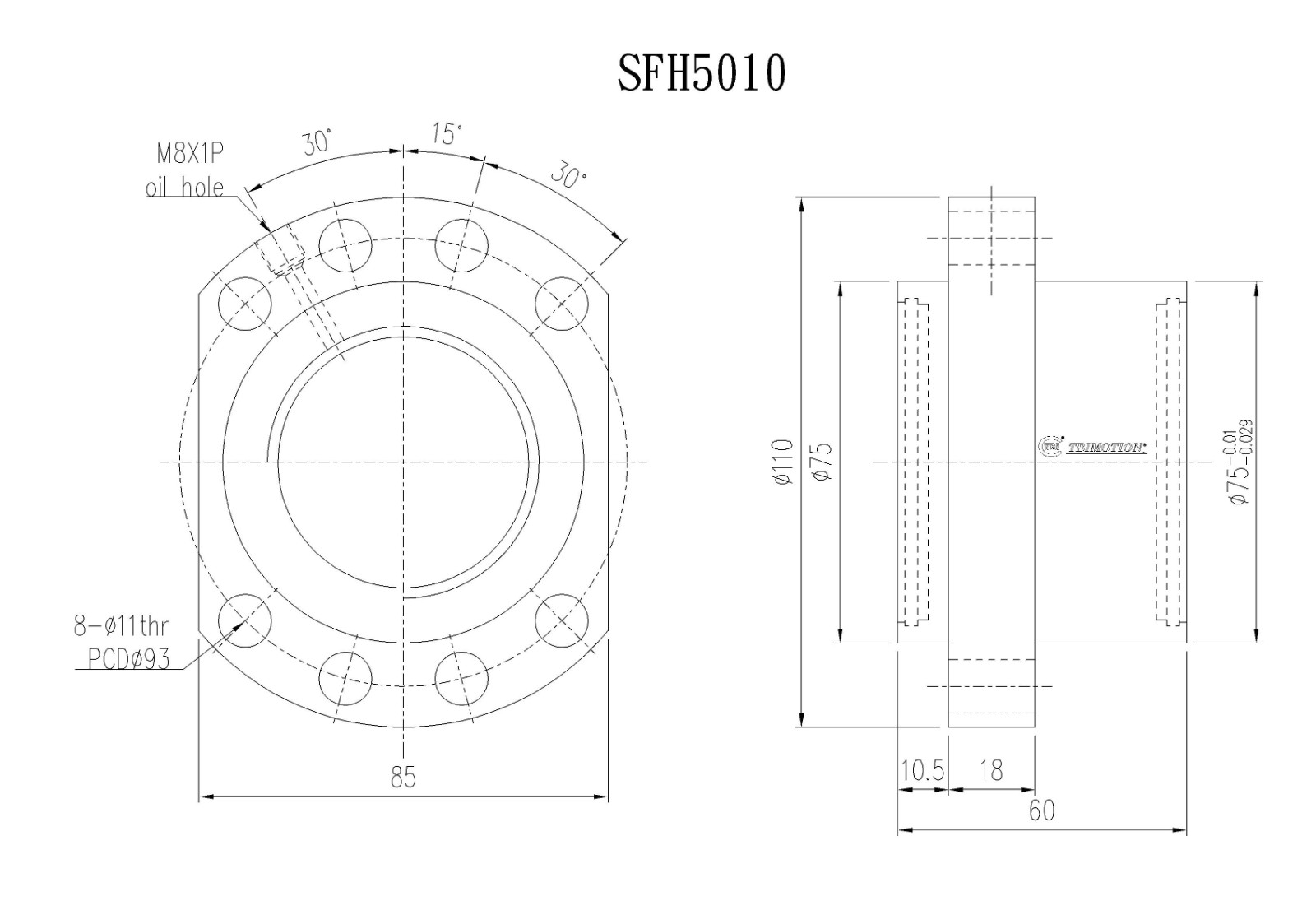 SFH05010-3.8滚珠丝杆螺母TBI品牌南京哈宁现货供应.jpg