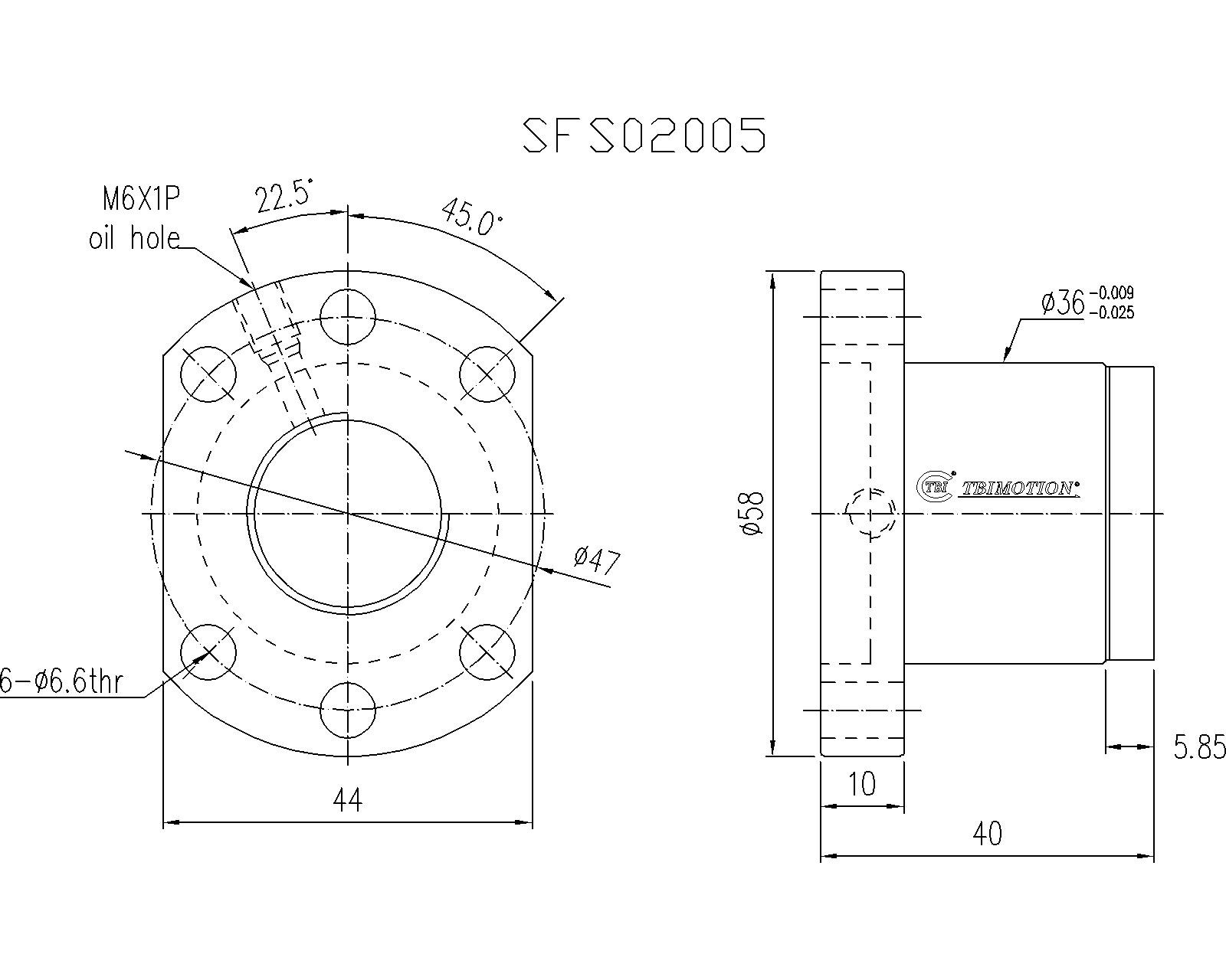 SFS02005-3.8滚珠丝杆螺母TBI品牌南京哈宁现货供应.jpg