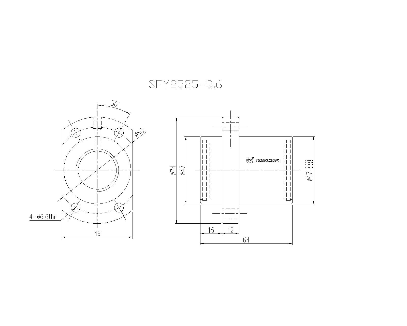 SFY02525-3.6滚珠丝杆螺母TBI品牌南京哈宁现货供应.jpg