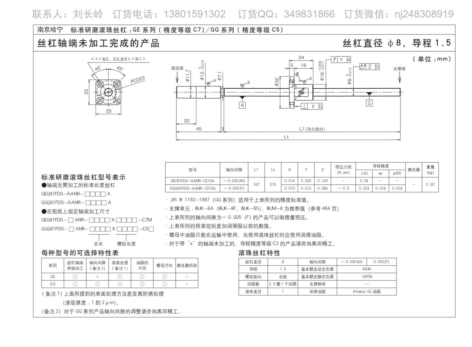 GG081FDS-AANR-0215A滚珠丝杆图片图纸KURODA黑田品牌免费下载.jpg