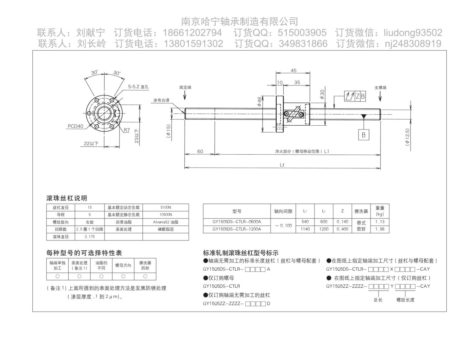 GY1505DS-CTLR-1200A滚珠丝杆图片图纸KURODA黑田品牌免费下载.jpg