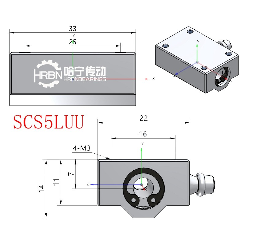 SCS5LUU直线轴承尺寸箱式直线轴承图纸.jpg