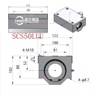 SCS50LUU直线轴承尺寸箱式直线轴承图纸